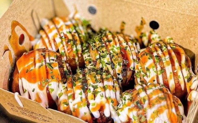 Bánh Bạch Tuộc - Takoyaki 6 Vị - Cách Mạng Tháng 8