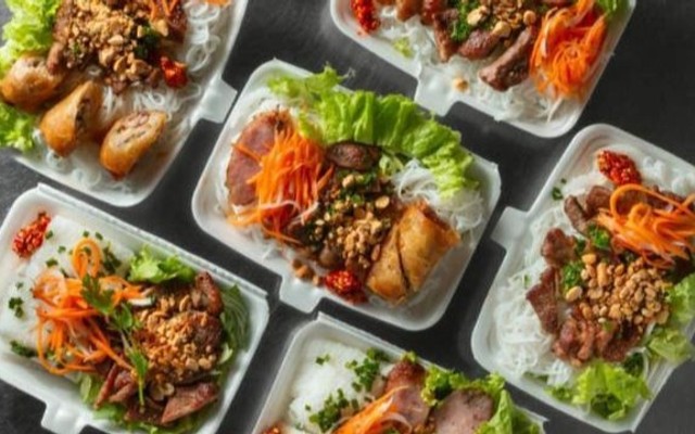 Bún Thịt Nướng Xiên Que - Hồng Lạc