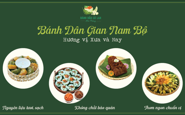 Bánh Dân Gian Nam Bộ Cô Lan - Bánh Bầu - Trường Sa