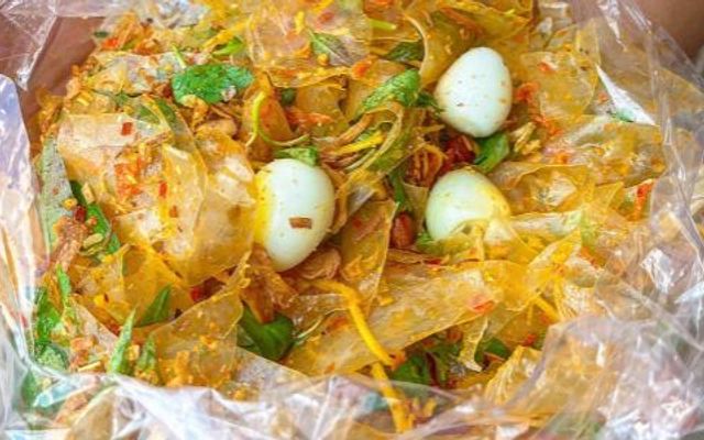Bánh Tráng Trộn - Tré Trộn Đường Tàu - Đường Hồ Tùng Mậu