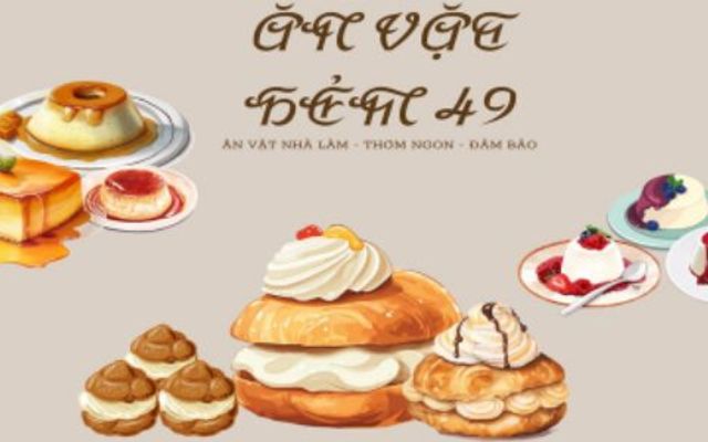 Ăn Vặt Hẻm 49 - Bánh Su Kem, Panna Cotta & Flan