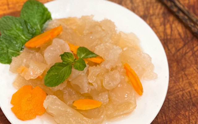 Sứa Nhà Mon - Bánh Tráng & Chân Gà Sốt Thái