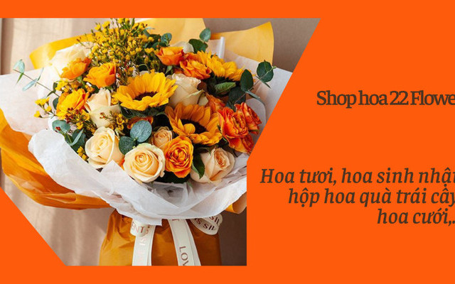 Shop Hoa 22 Flowers - Hoa Tươi & Hoa Sáp - Đường 23