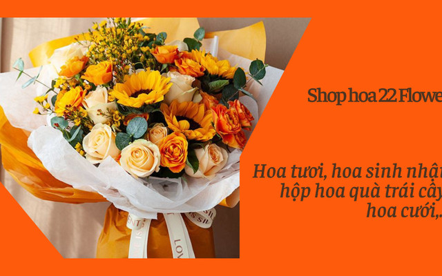Shop Hoa 22 Flowers - Hoa Tươi & Hoa Sáp - Đường 23