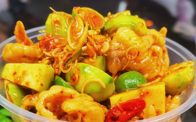 Tiệm Của Nu - Bánh Tráng Mỡ Hành & Chân Gà Sốt Thái