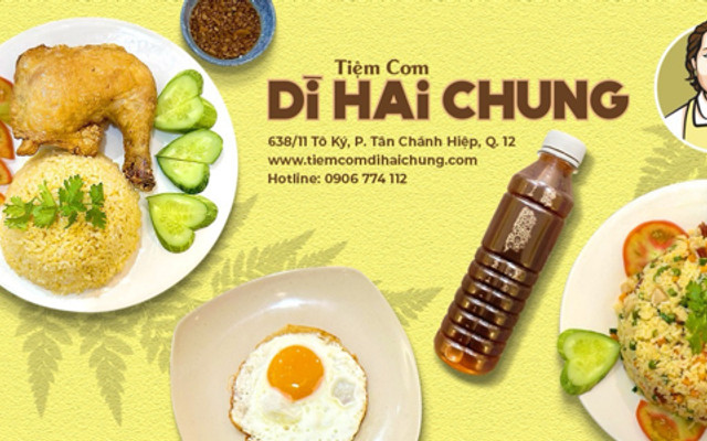 Cơm Gà Xối Mỡ Dì Hai Chung - Cơm Gà - Tô Ký