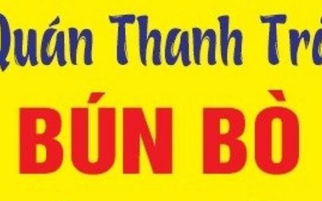 Thanh Trà - Hủ Tiếu Mực - Lê lợi