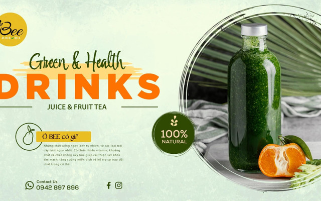 Bee Juice & Tea - Ngõ Hàng Đậu