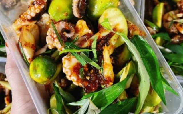 Ăn vặt RiCi - Chân Gà, Bạch Tuộc Sốt Thái & Ăn Vặt