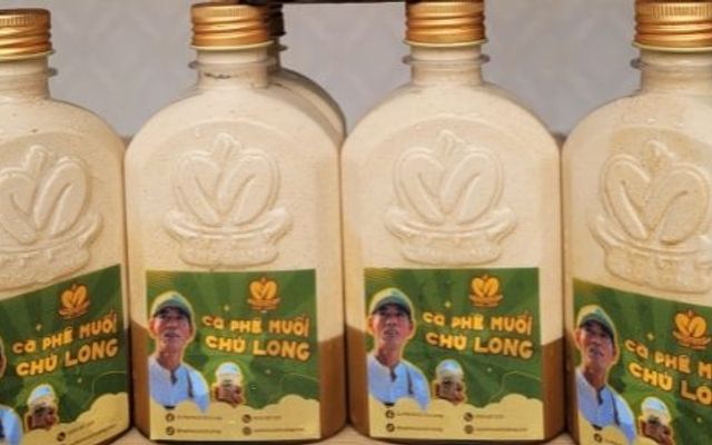 Cà Phê Muối Chai Chú Long