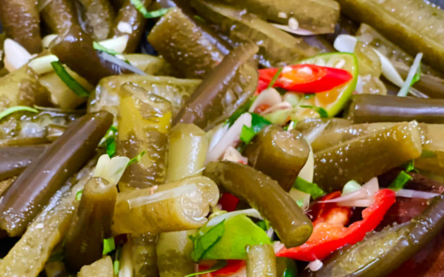 Bếp Thu Veggie - Mít Trộn Rong Biển - Hoa Lư