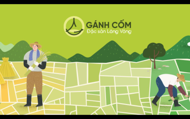 Gánh Cốm - Đặc Sản Làng Vòng
