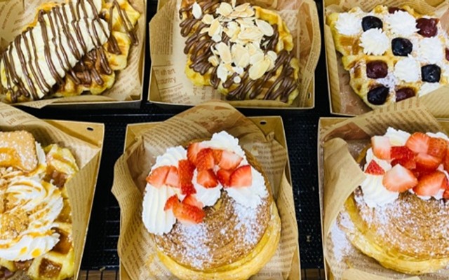 Bánh Croffle Bơ Trứng Muối, Hotdog Phô Mai & Trà Sữa - Nhà Cô Ba