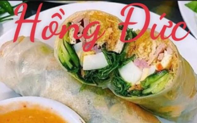 HỒNG ĐỨC - BÁNH CUỐN TÂY SƠN - Thoại Ngọc Hầu