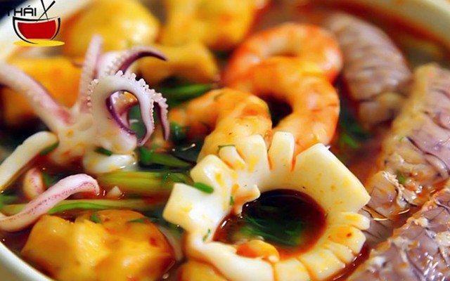 Bún Hải Sản - Bếp Nhà Gấu