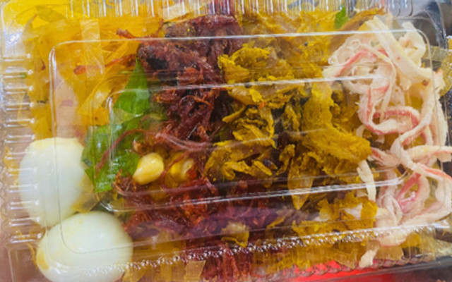 Bánh Tráng Trộn Hồng Quân - Đồ Ăn Vặt - Thượng Đình