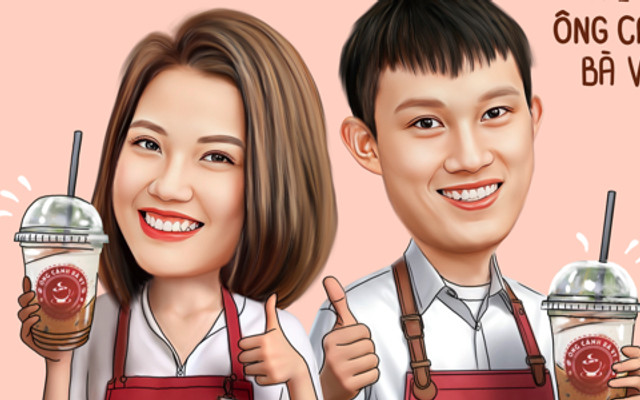 Ông Cảnh Bà Vy - Cà phê Muối