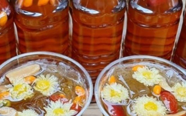 Nước Sâm & Bánh Flan Trân Trâm