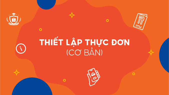 Thiết lập thực đơn (Cơ bản)