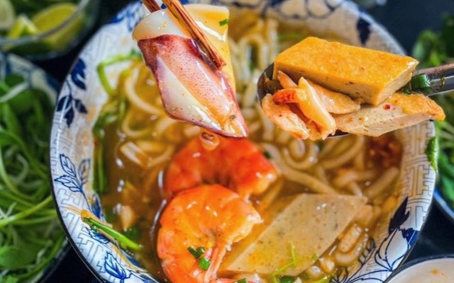 BÚN RIÊU CUA NÚI - BÁNH CANH CUA NHA TRANG - 123 Đường D1