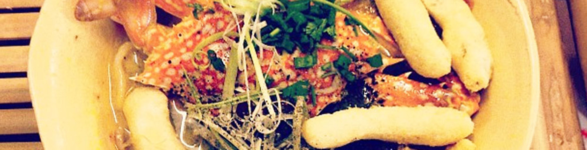 Bánh Canh Ghẹ Muối Ớt Xanh