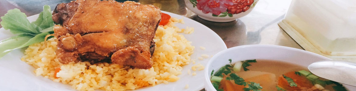 Cơm Gà Xối Mỡ Ba Ngon