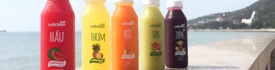 Cellclean - Nước Trái Cây Nguyên Chất