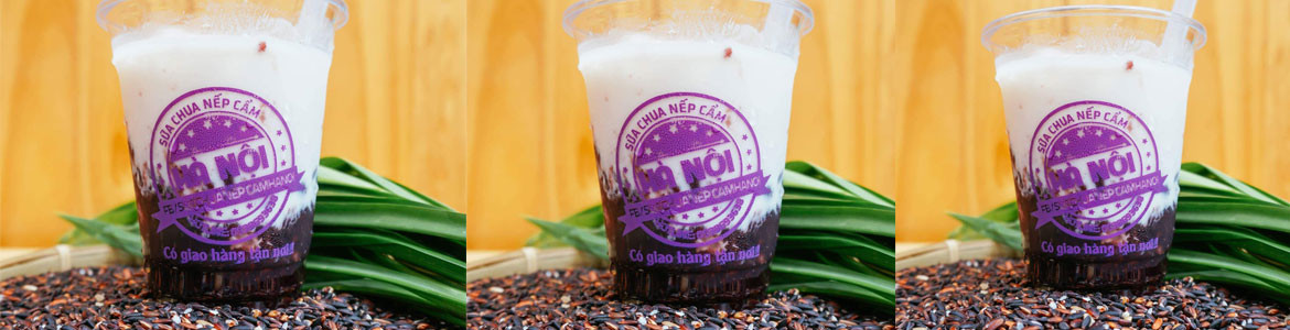 Sữa Chua Nếp Cẩm Hà Nội