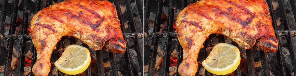 Á Châu - Gà Muối Xông Khói