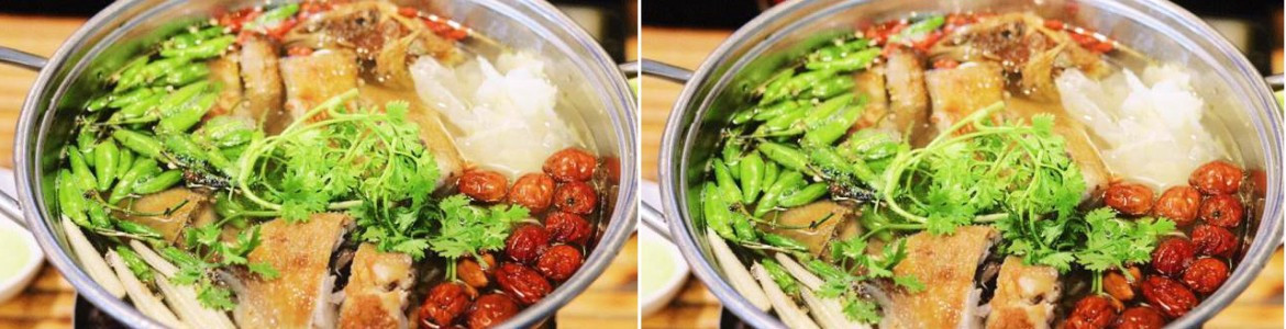 Lẩu Gà Ớt Hiểm - Gà Té Le Te