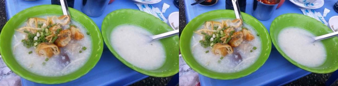 Tám Hói - Cháo Huyết Bò Viên & Giò Heo