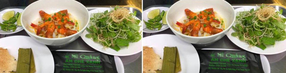 Mì Quảng Ấm Chè Xanh