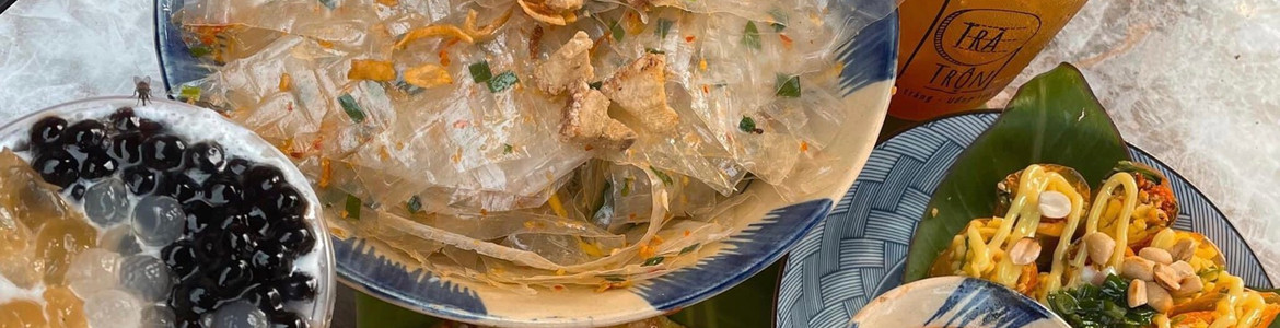 Trà Trộn 19 - Bánh Tráng & Trà Trái Cây
