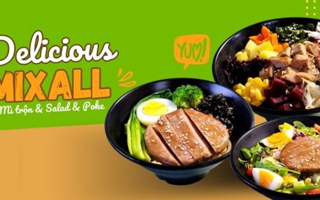 MIXALL - By Bếp Tuna - Mì Trộn, Salad & Tuna Poke - CMT8