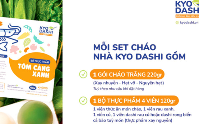 Cháo Dinh Dưỡng KYO DASHI - 368 Võ Nguyên Giáp