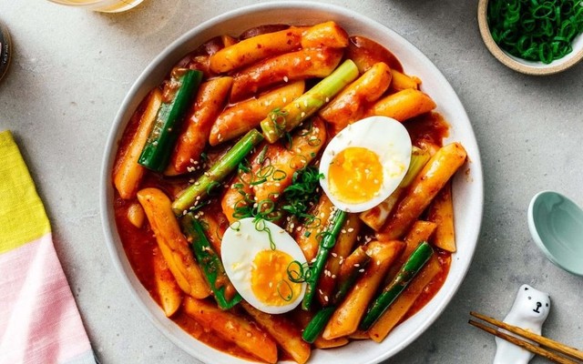 Ăn Vặt Đậu Bắp - Bánh Gạo Hàn Quốc & Gà Rán