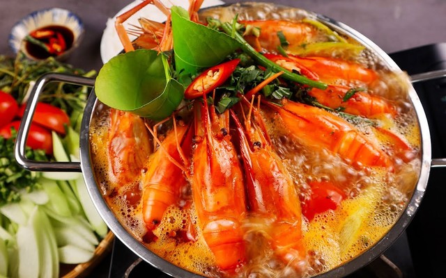 Lẩu Tôm Suối Nhum - Lẩu Tôm Càng & Chạo Tôm