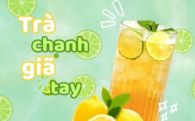 Trà Chanh Giã Tay - Khát