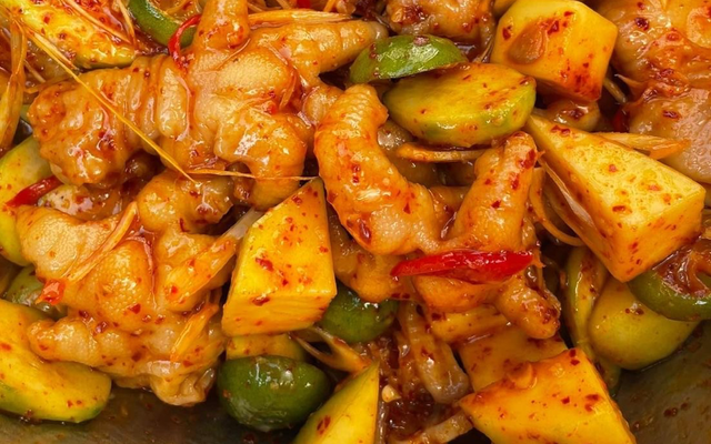 Chân Gà Sốt Thái & Bắp Xào Phô Mai Trứng Muối - Ăn Vặt Nhà Mây - Phùng Văn Cung