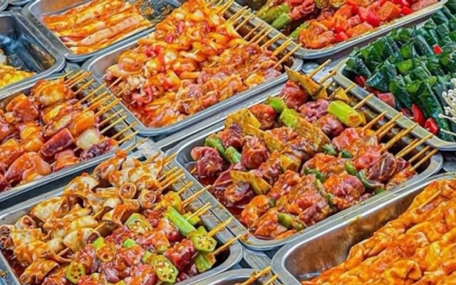 Xiên Que Nướng - Gà Nướng Cơm Lam ĐẠI PHÁT