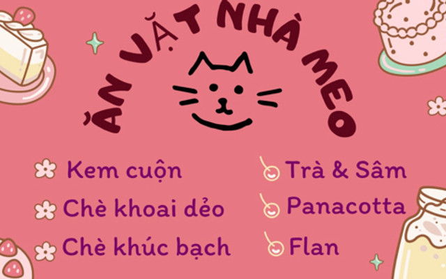 Ăn Vặt Nhà Mèo - Kem Cuộn, Chè Khoai Dẻo & Trà Trái Cây - Nguyễn Văn Bảo
