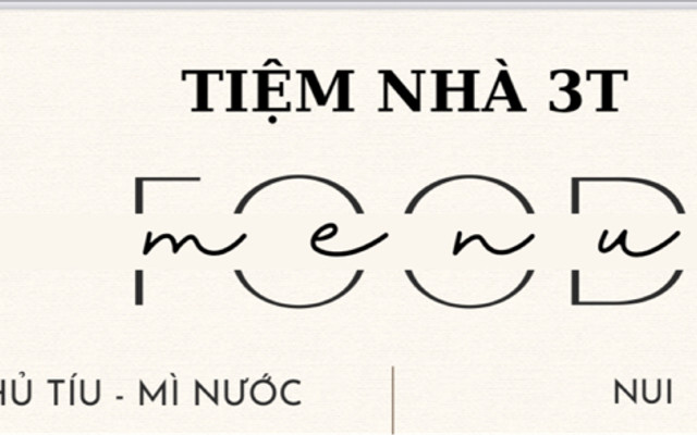 Tiệm Nhà 3T - Đường Cái Tôm