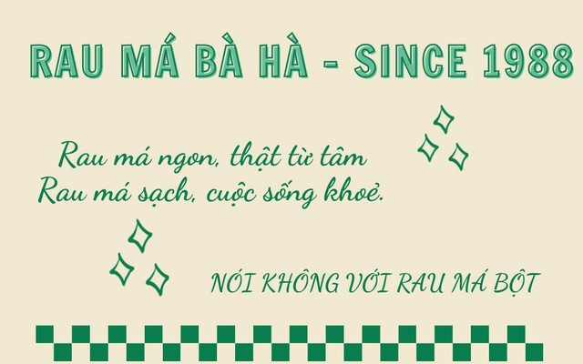 Rau Má Cô Hà Since 1988