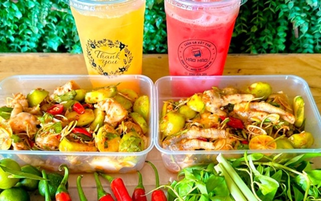 Chân Gà Sốt Thái & Nước Ép HẢO HẢO - Đồ Ăn & Thức Uống - Tăng Nhơn Phú