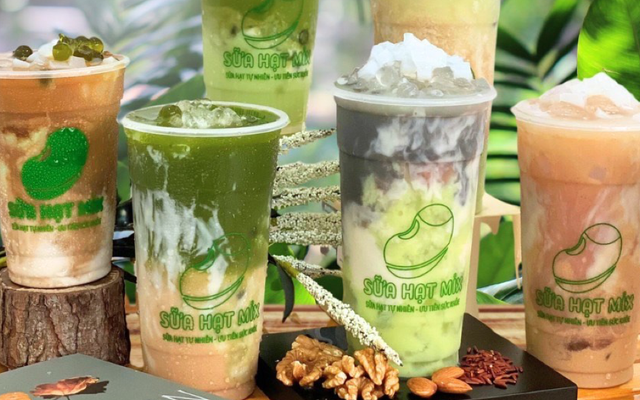 Sữa Hạt Mix - Bánh Bao - Bánh Mì Khói