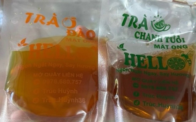 Trà Chanh & Trà Đào Mật Ong Hello