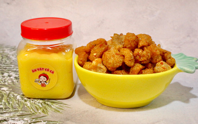 Ăn Vặt Cô Cà - Bánh Tráng Trộn Tóp Mỡ Thịt Bằm