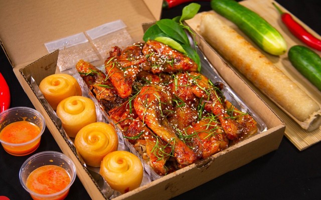Gà Nướng Cơm Lam Tây Nguyên Xanh - Vĩnh Lộc