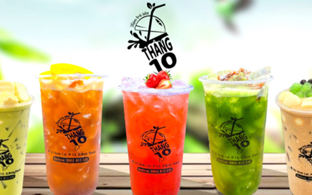 Tiệm Trà Sữa Tháng 10 - Trà Sữa & Trà Trái Cây - Vạn Kiếp