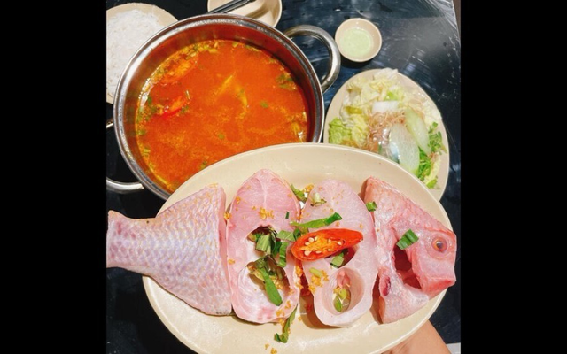 Lẩu 69k Quốc Dân - Lẩu Cá Hồi & Vú Heo Chiên Mắm - Dương Quảng Hàm
